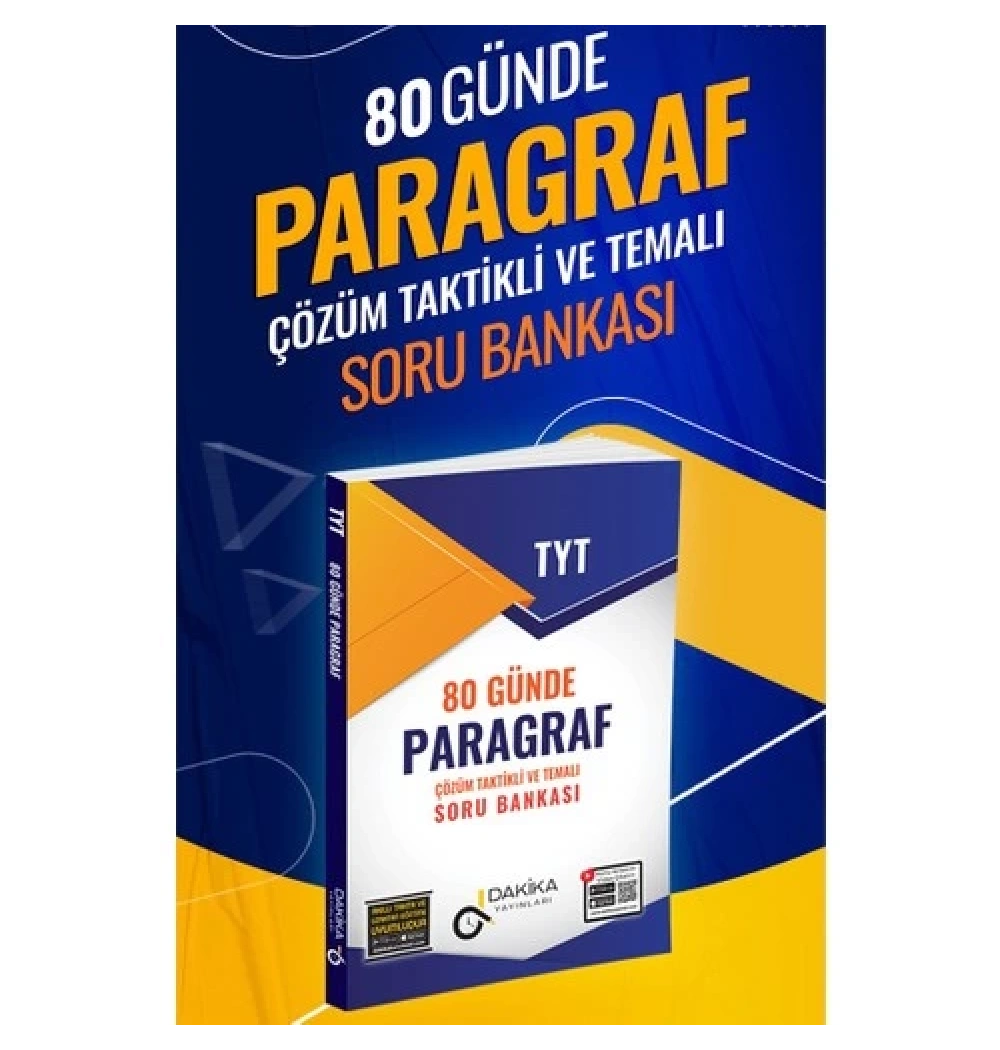 Dakika  Tyt 80 Günde Paragraf Çözüm Taktikli Temalı Soru Bankası