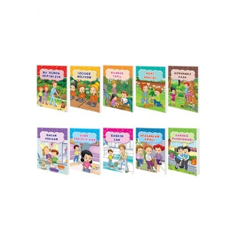 Değerlerimiz İle Öyküler 10 Kitap Test Etkinlikli Bizim Kupa