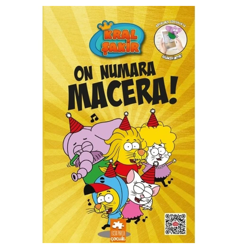 Kral Şakir 10 On Numara Macera-Ciltli- Eksik Parça