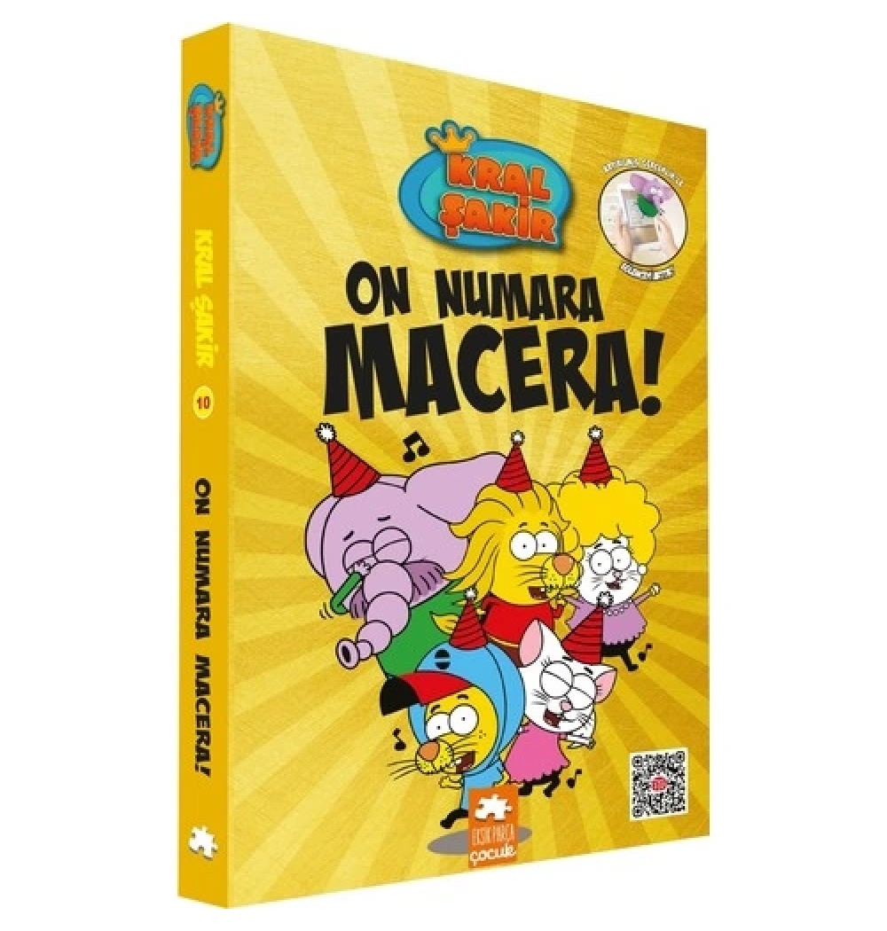 Kral Şakir 10 On Numara Macera-Ciltli- Eksik Parça