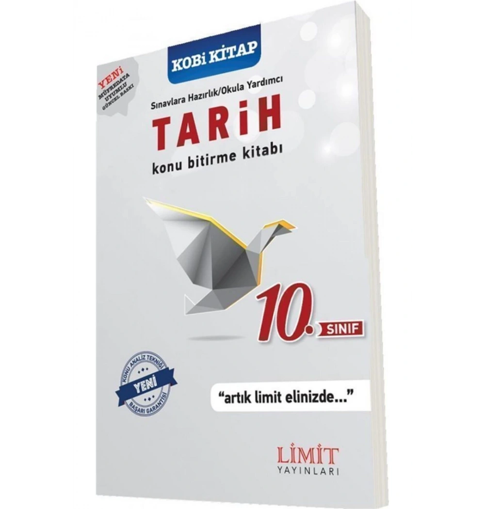 Limit 10.Sınıf Tarih Konu Bitirme Kitabı