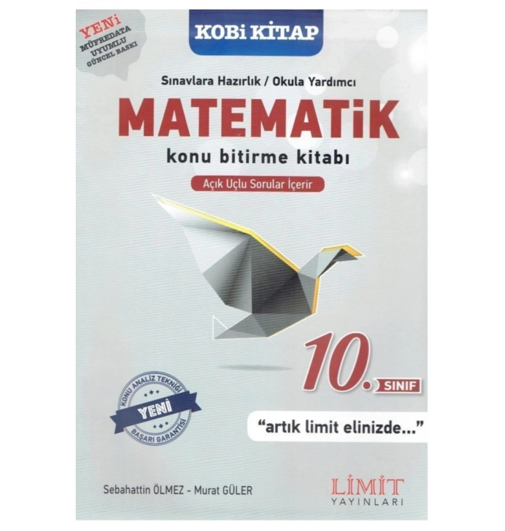 Limit 10.Sınıf Matematik Konu Bitirme Kitabı