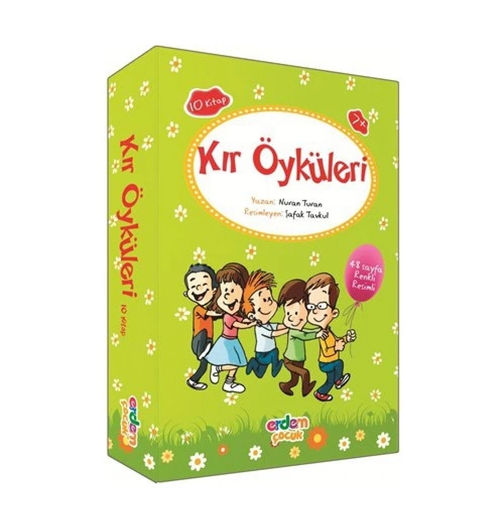 Kır Öyküleri 10 Kitap Set 7+Yaş Erdem Yayın