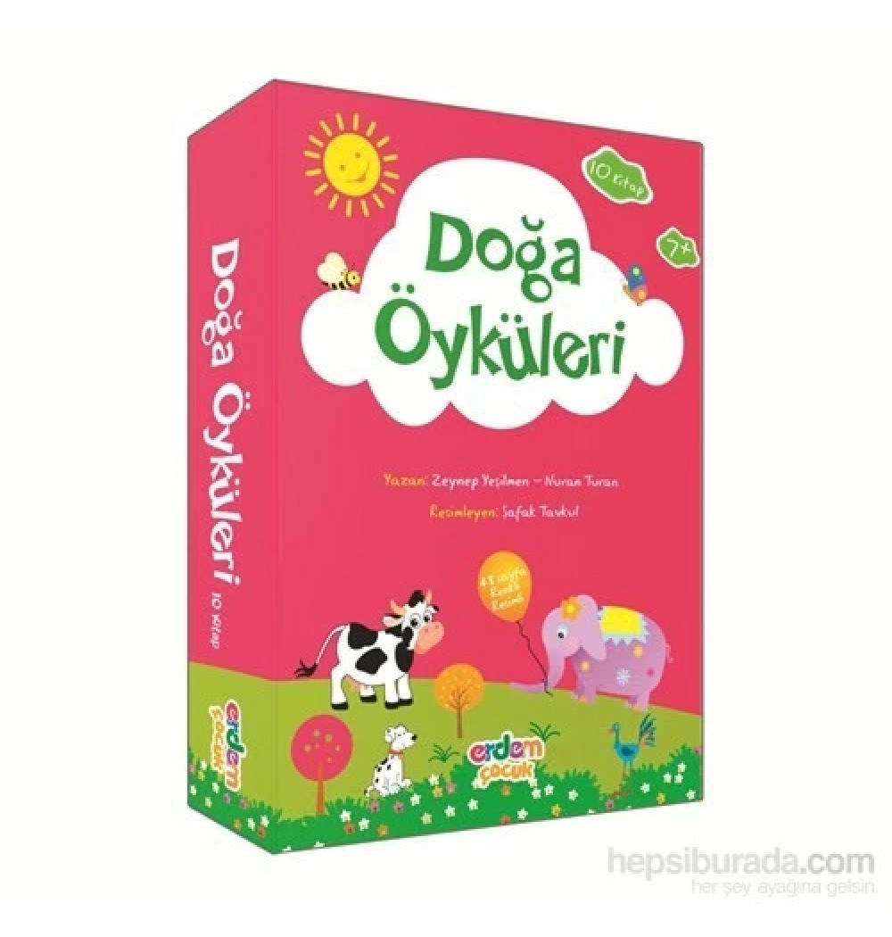 Doğa Öyküleri 10 Kitap Set  Erdem Yayın