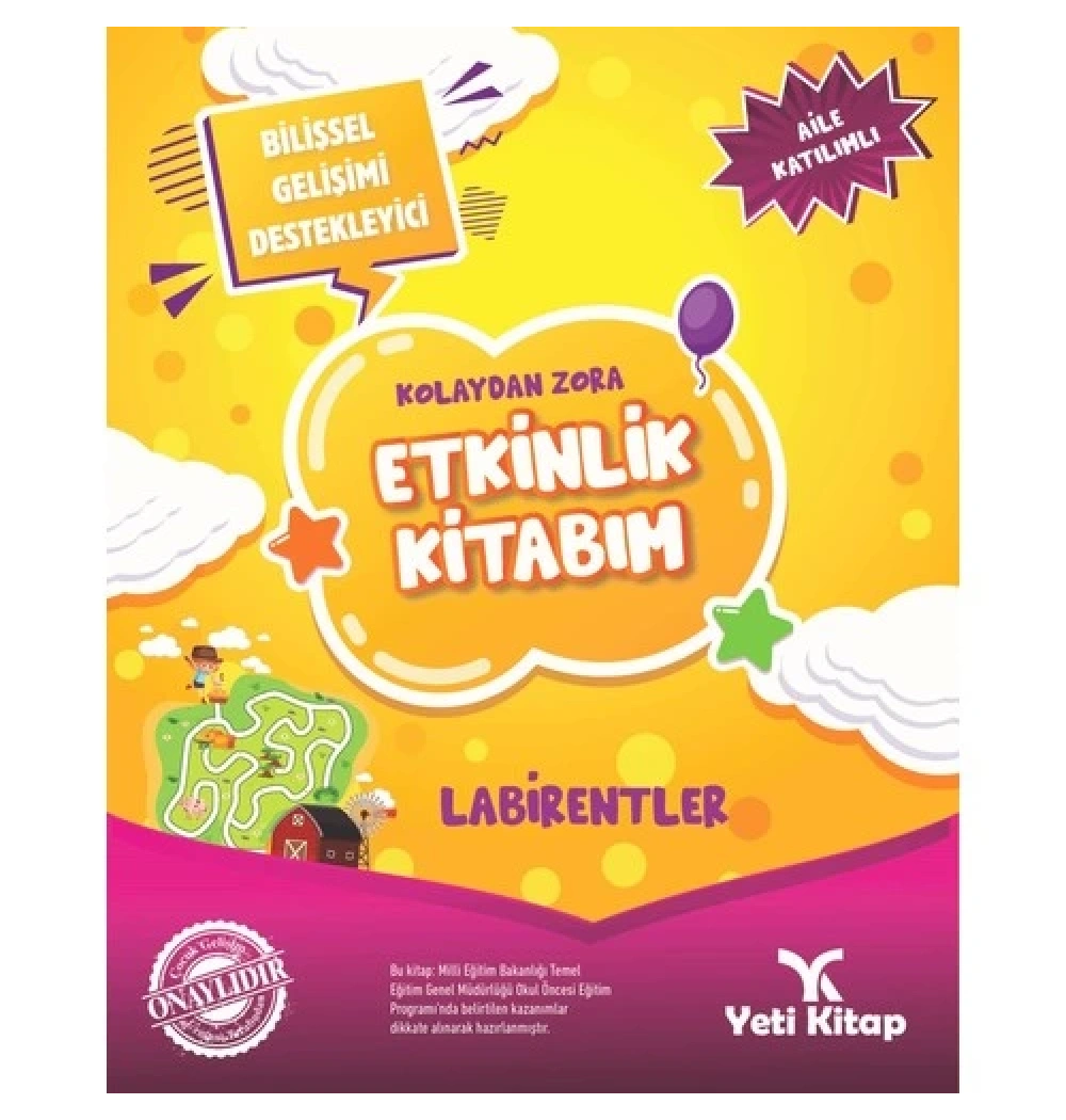 Kolaydan Zora Labirentler Kitabı     Yeti
