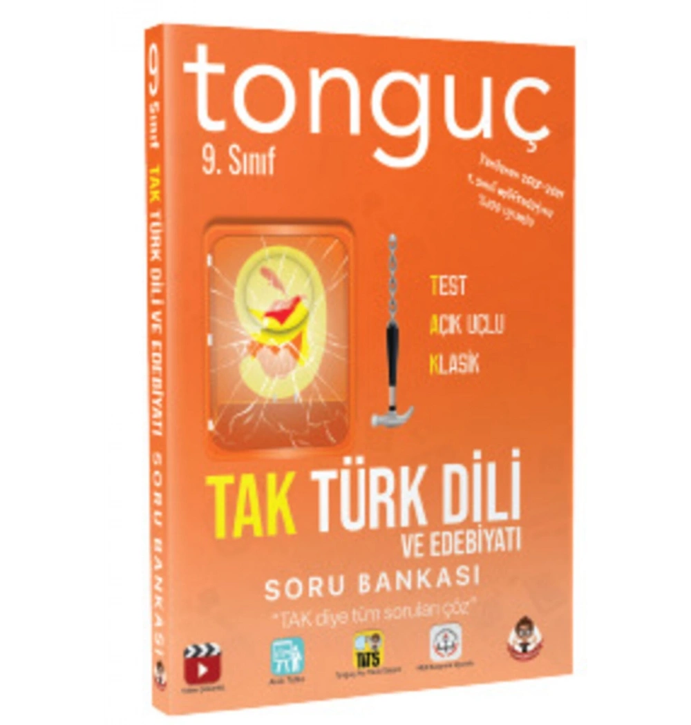 9.Sınıf  Türk Dili Edebiyatı Tak Soru Bankası   Tonguç