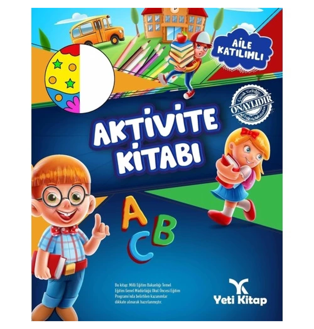 Aktivite Kitabı   5+ Yaş    Yeti Kitap