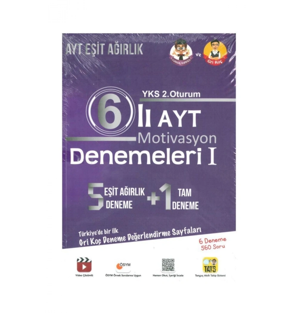 Ayt Motivasyon Denemeleri 6 Lı   Tonguç