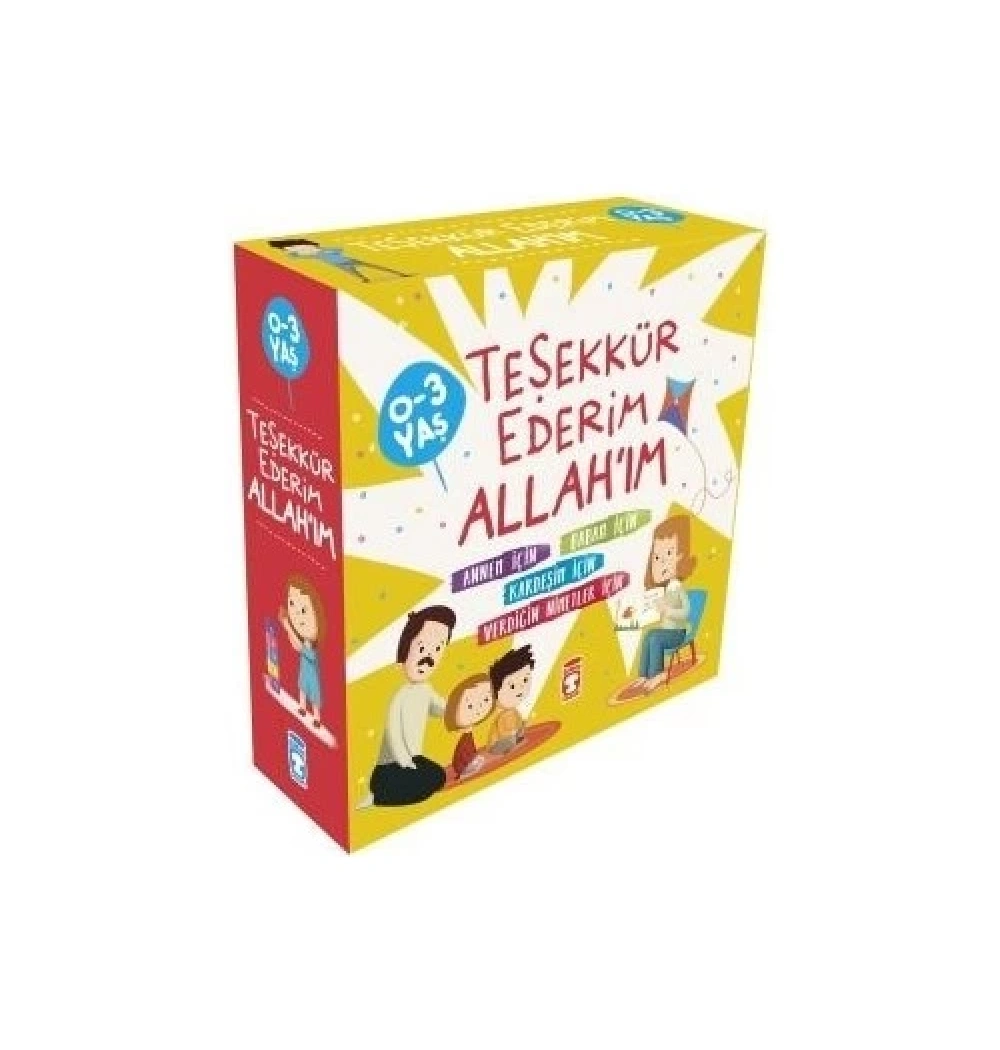 Teşekkür Ederim Allahım 4 Lü Set 0-3 Yaş Timaş Çocuk