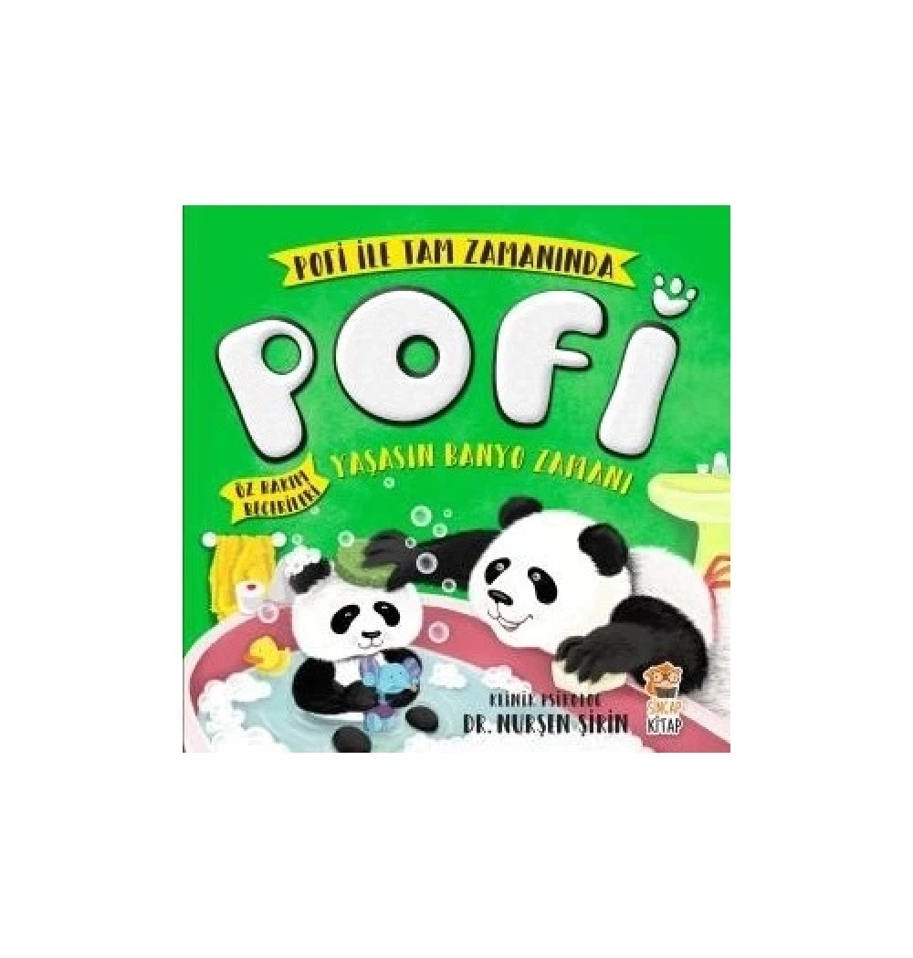 Pofi Yaşasın Banyo Zamanı Sincap Kitap