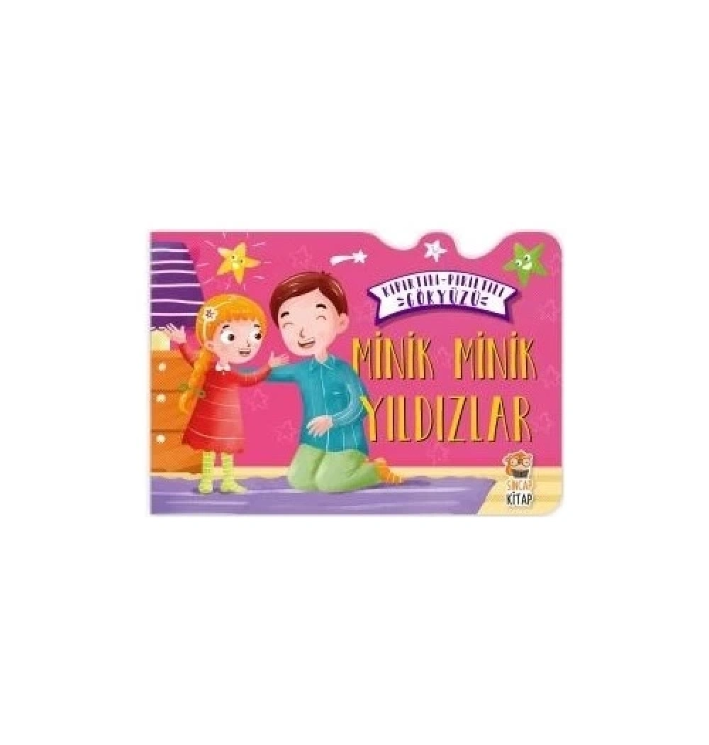 Minik Minik Yıldızlar Kıpırtılı Pırıltılı Gökyüzü Sincap Kitap