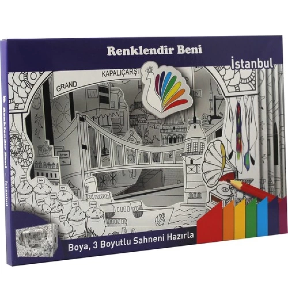 Esseniro Sahneni Hazırla Renklendir Beni İstanbul