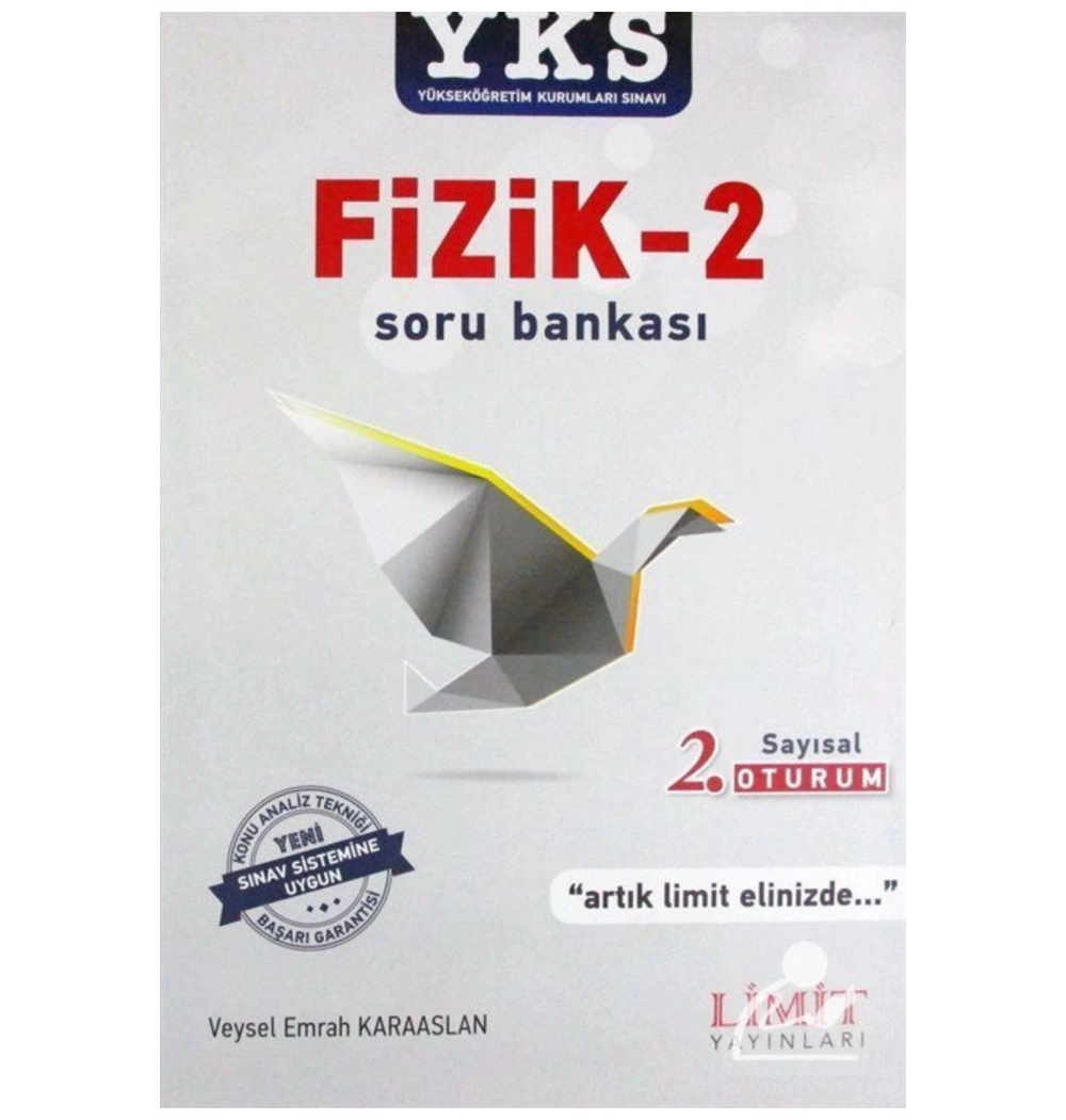 *Kampanya* Limit Yks Fizik 2 Soru Bankası  Alan Testleri İçin