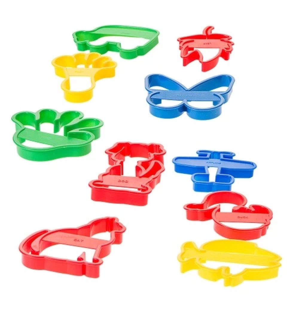 Bu-Bu Oyun Hamuru Kalıbı 10 Parça Kod:Bubu00001