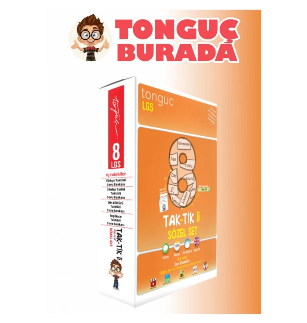Tonguç 8.Sınıf Sözel Taktikli Set