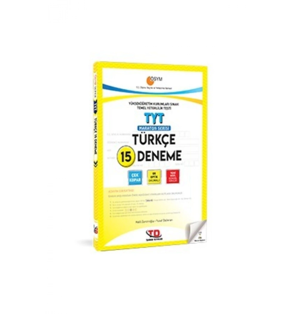 Tyt Türkçe 15 Deneme Tandem Yayınları