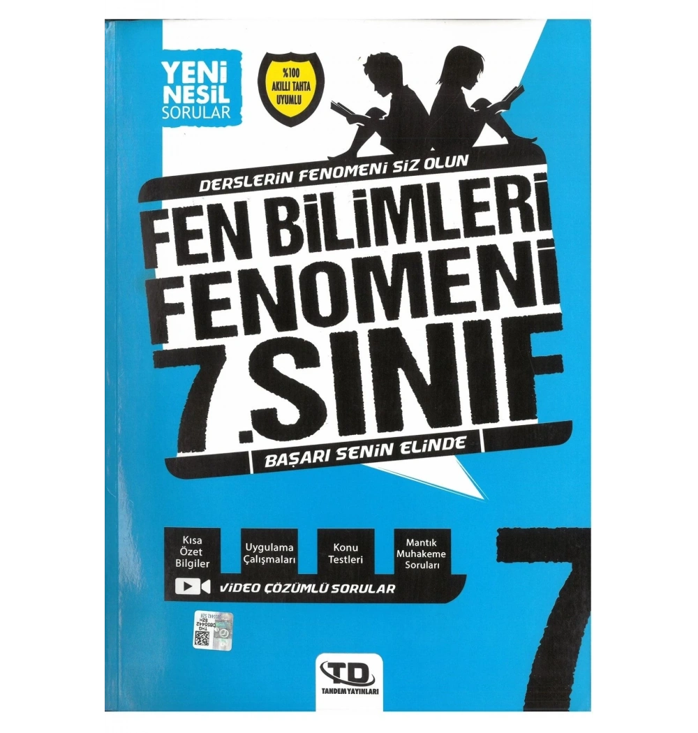 7.Sınıf Fen Bilimleri Fenomeni Yeni Nesil Soru  Bankası Tandem