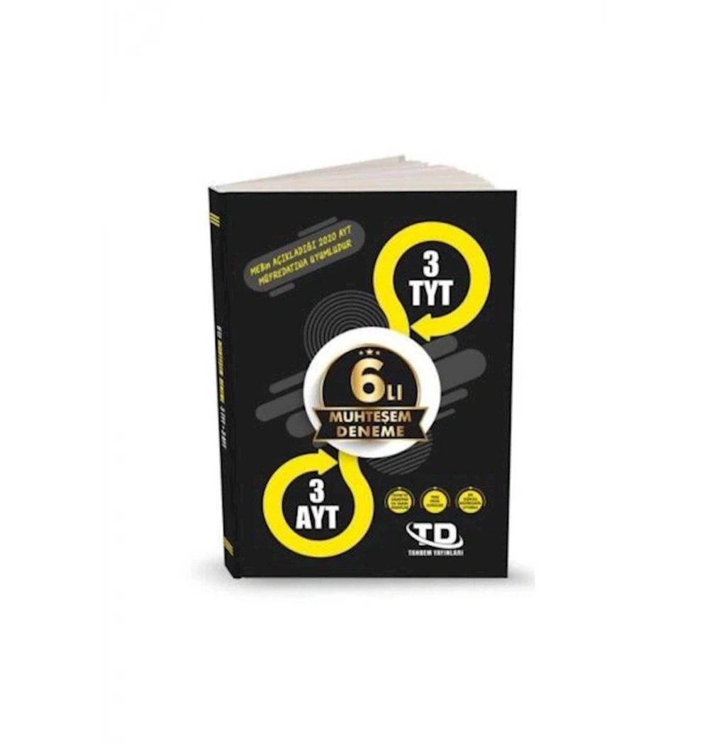 Tandem 3 Tyt 3 Ayt 6 Lı Muhteşem Deneme