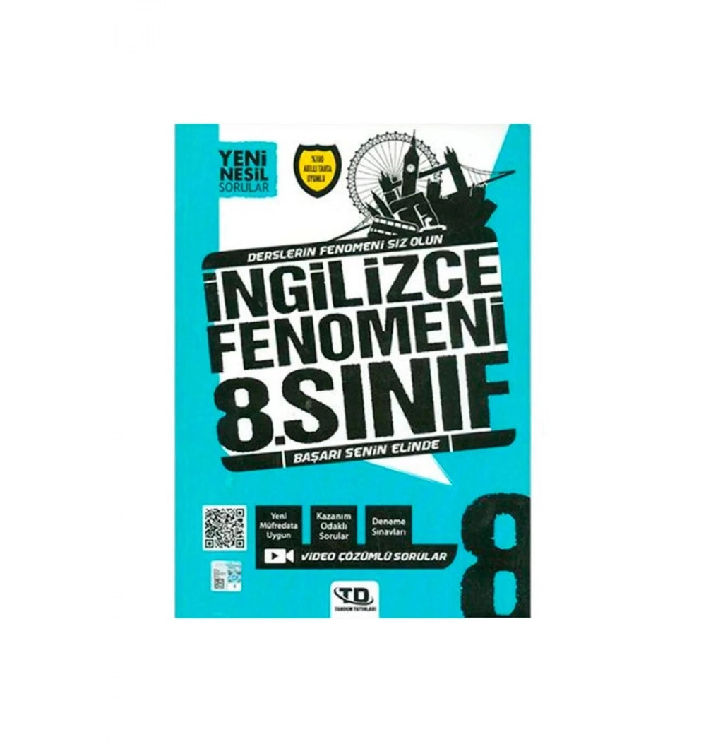 8.Sınıf İngilizce Fenomeni Yeni Nesil Soru Bankası Tandem