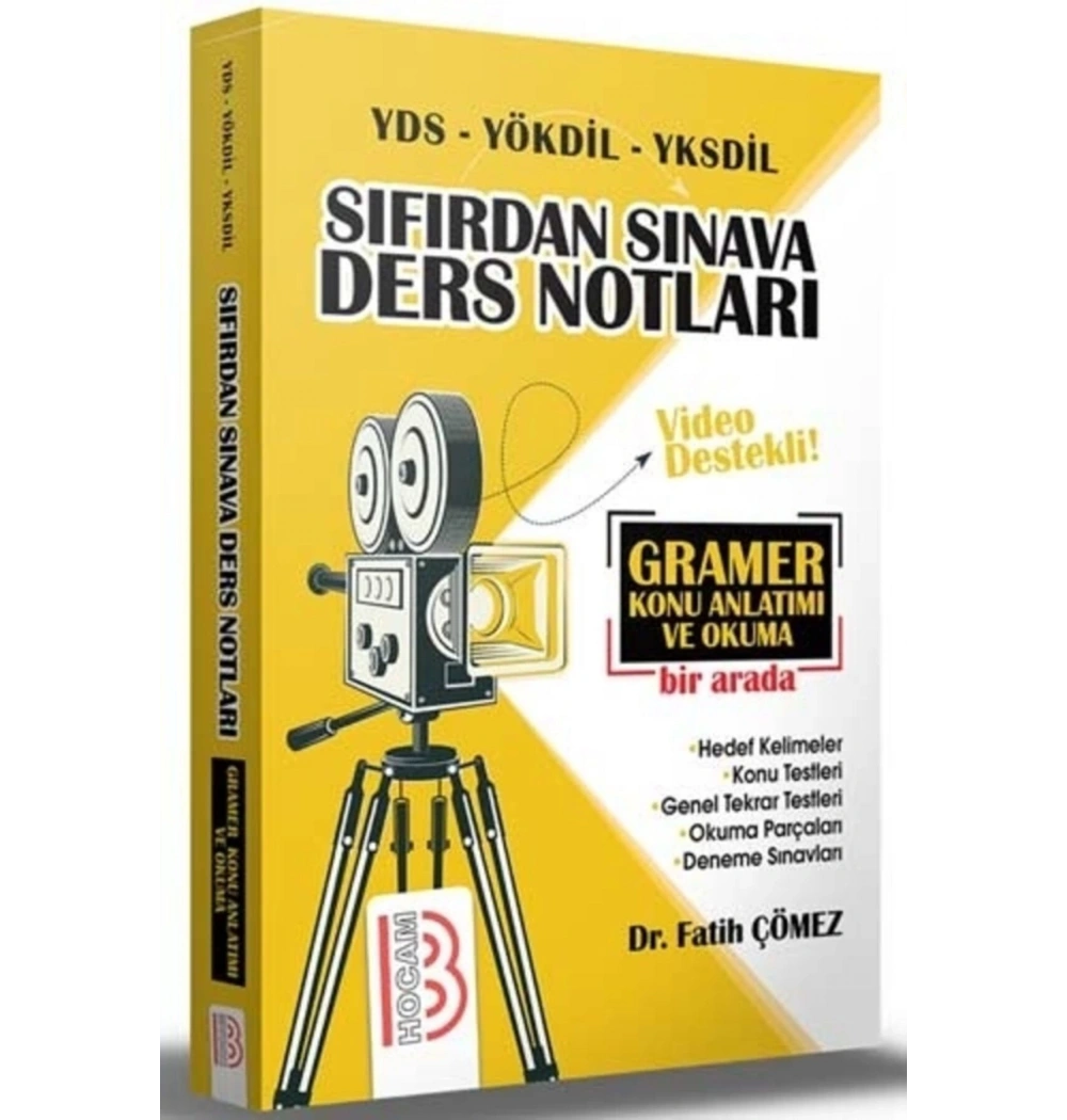 Yds-Yökdil-Yksdil-Sıfırdan Sınava Ders Notları Benim Hocam