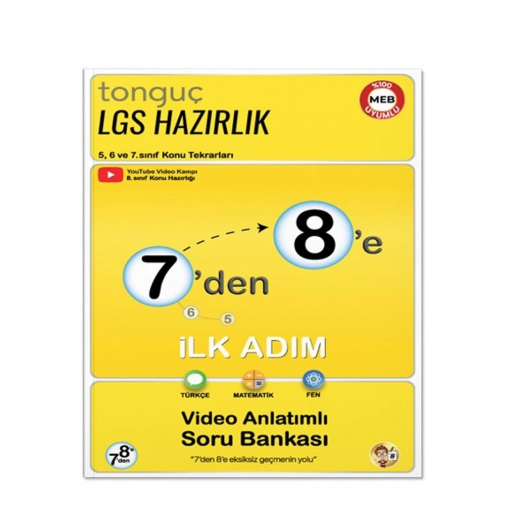 Tonguç 7 Den 8 E Hazırlık Seti
