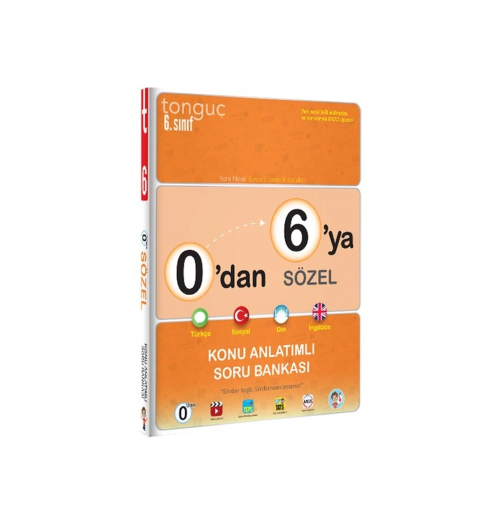 Tonguç 0 Dan 6 Ya Sözel Konu Anlatım Soru Bankası