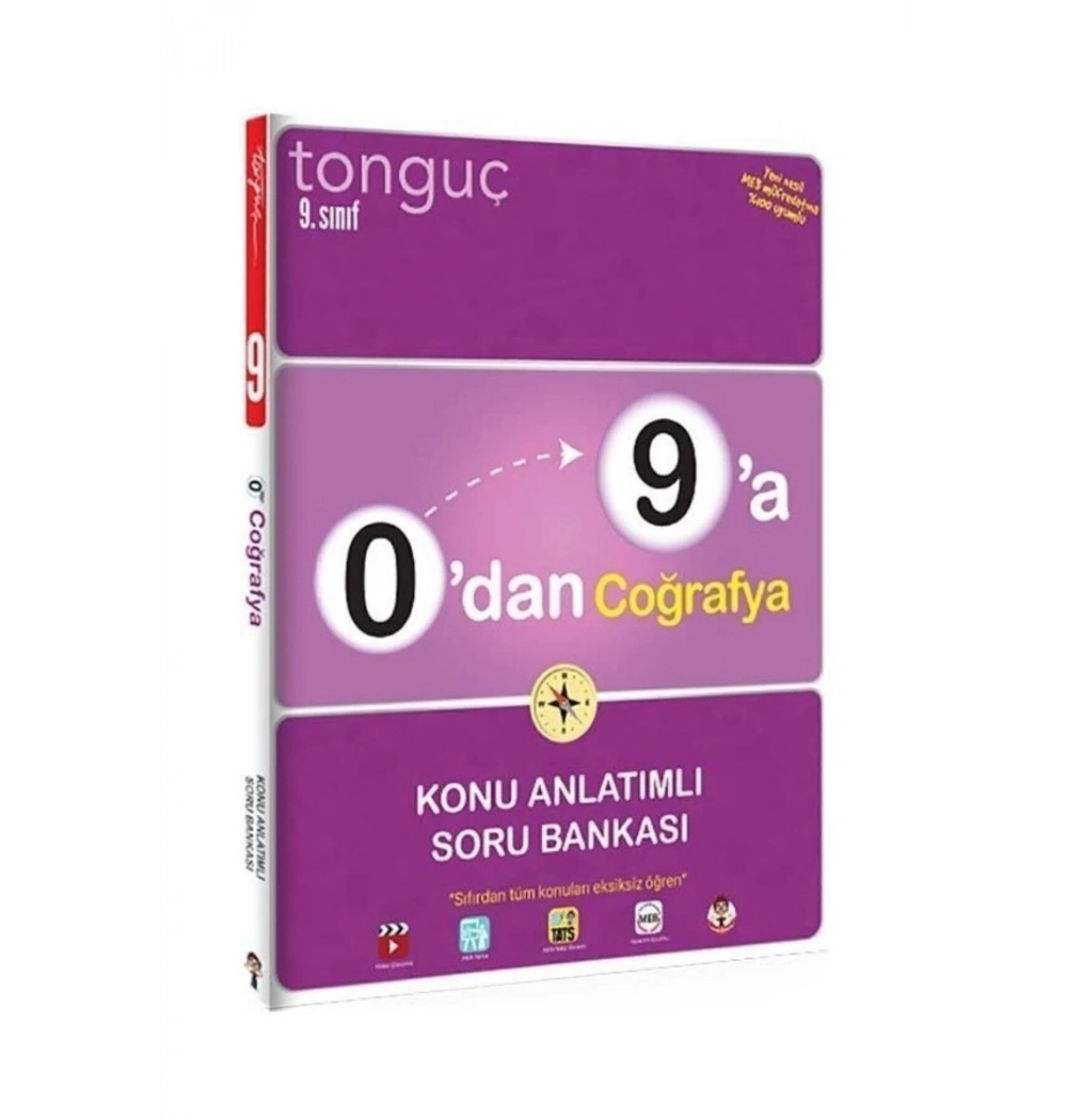 Tonguç 0 Dan 9 A Coğrafya Konu Anlatım Soru Bankası