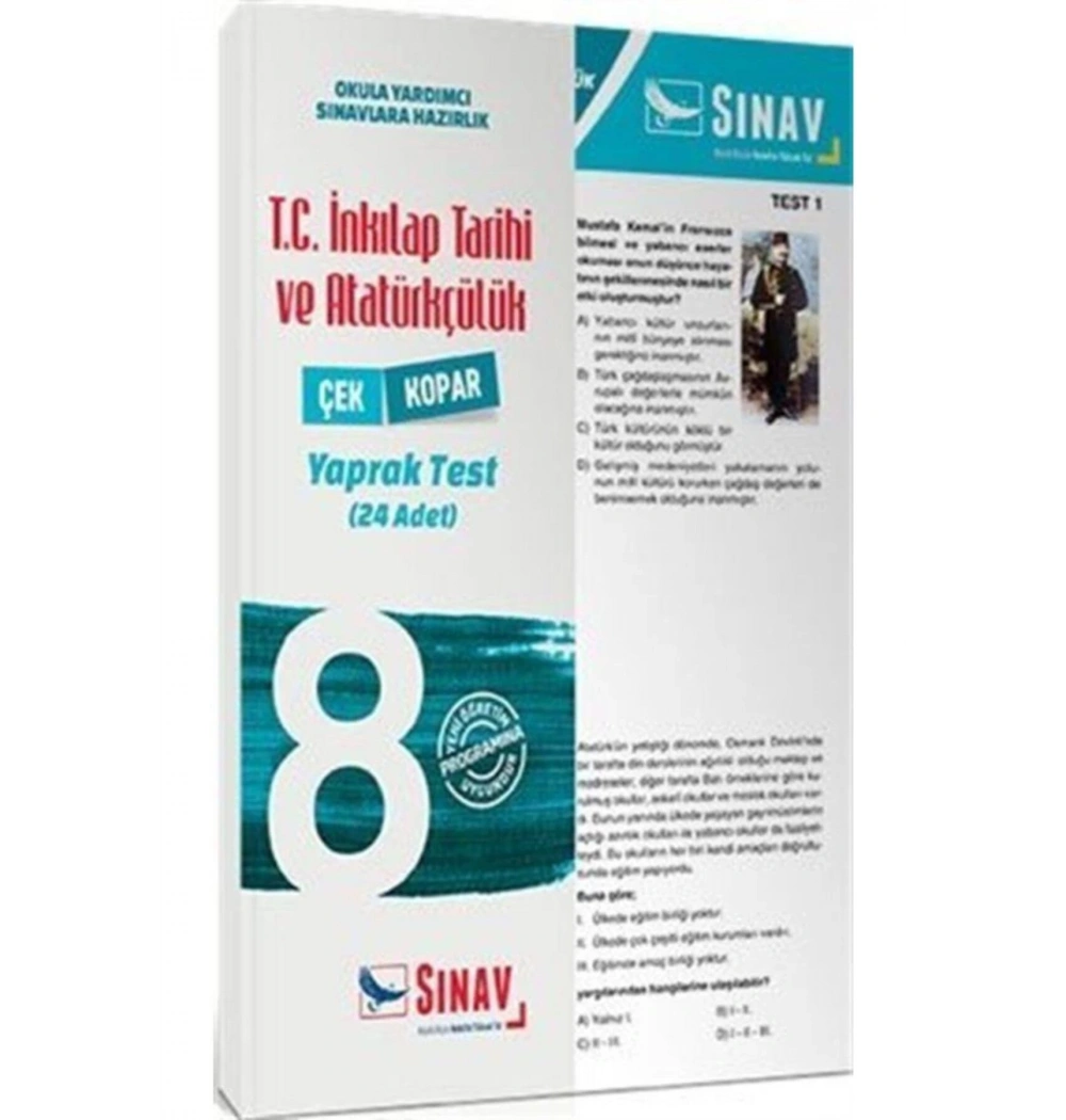 Sınav 8.Sınıf İnkılap Tarihi Yaprak Test
