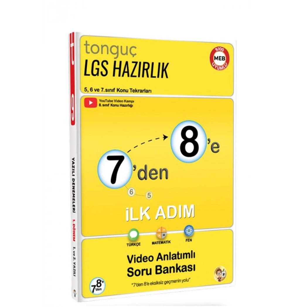Tonguç 7 Den 8 E Hazırlık Kitabı