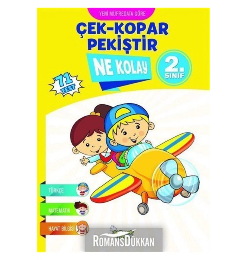 2.Sınıf Çek Kopar Pekiştir Ne Kolay Yaprak Test      Selimer