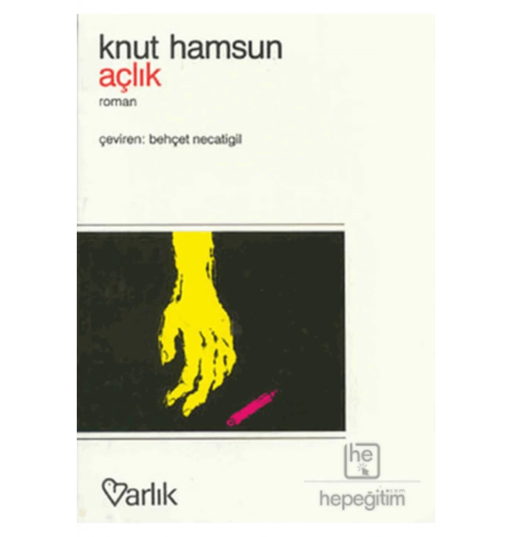 Açlık  Knut Hamsun  Varlık