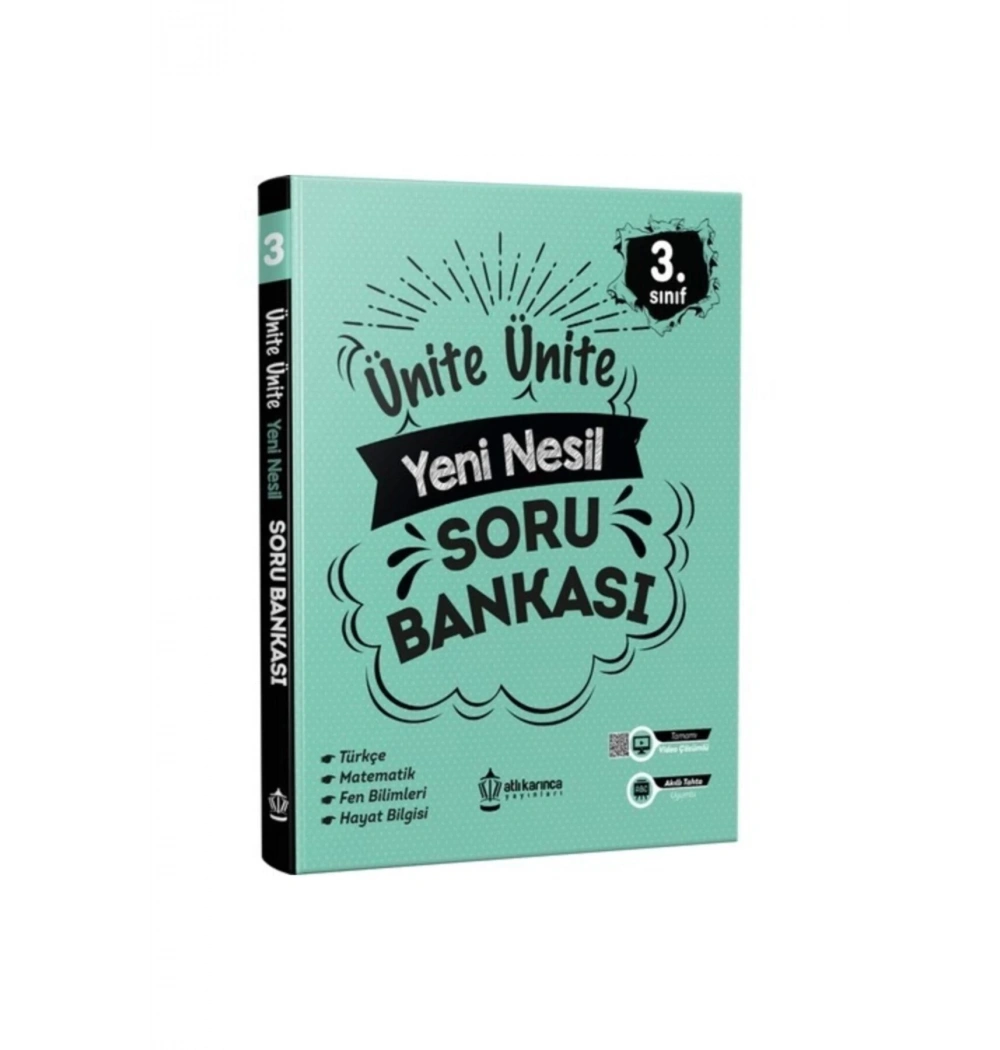 3.Sınıf Ünite Ünite Yeni Nesil Soru Bankası Atlıkarınca