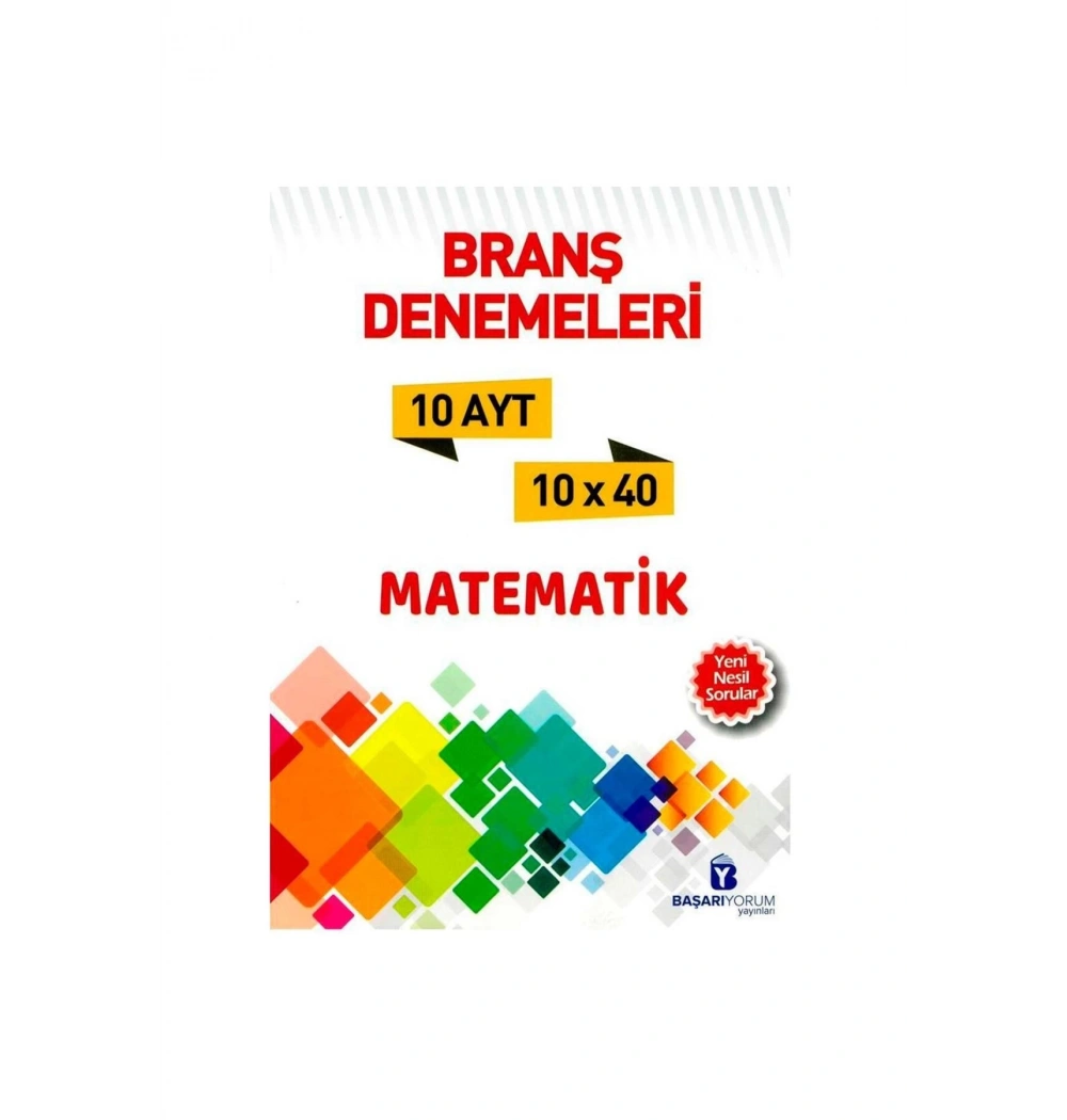 Başarıyorum Ayt Matematik 10 Branş Denemeleri