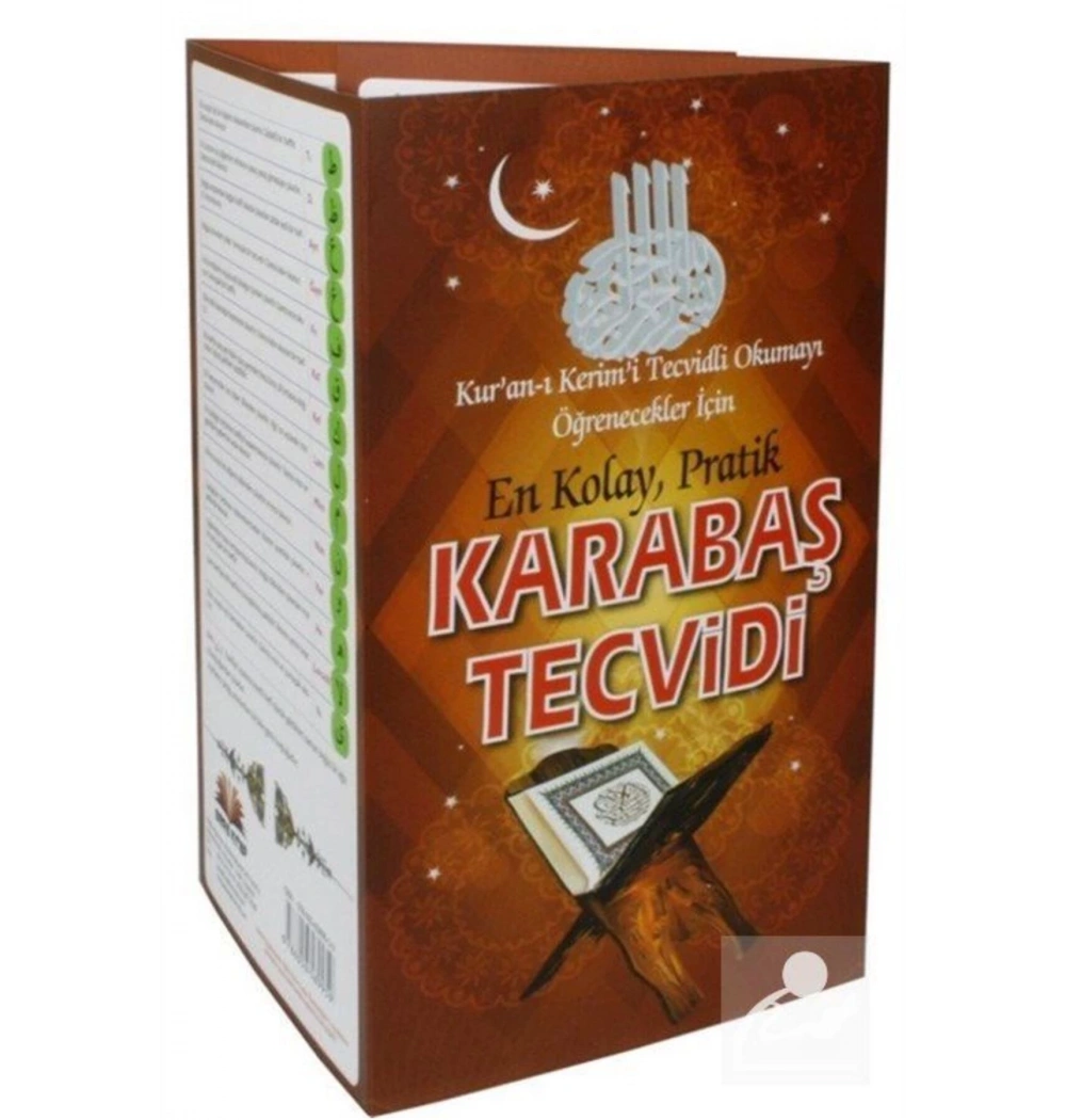 En Kolay Pratik Karabaş Tecvid Kartela- Bera Kitap