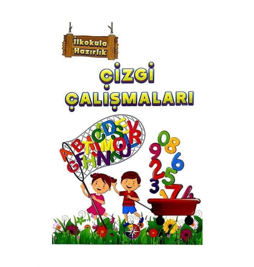 İlkokula Hazırlık Çizgi Çalışmaları   Beyaz Pusula