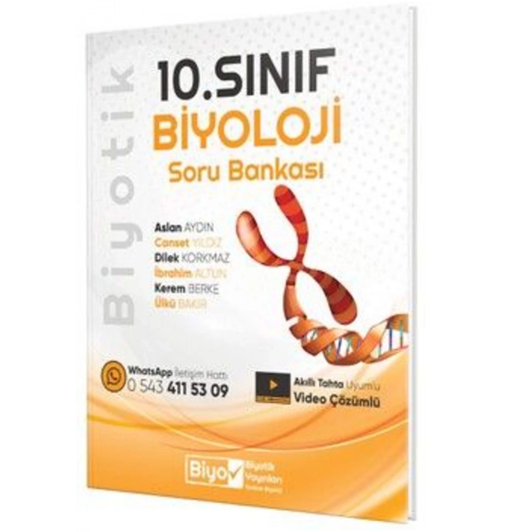 10.Sınıf Biyoloji Soru Bankası Biyotik Yayın