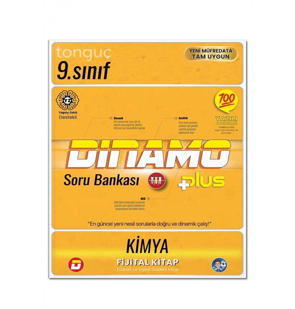 Tonguç 9.Sınıf Kimya Dinamo Soru Bankası