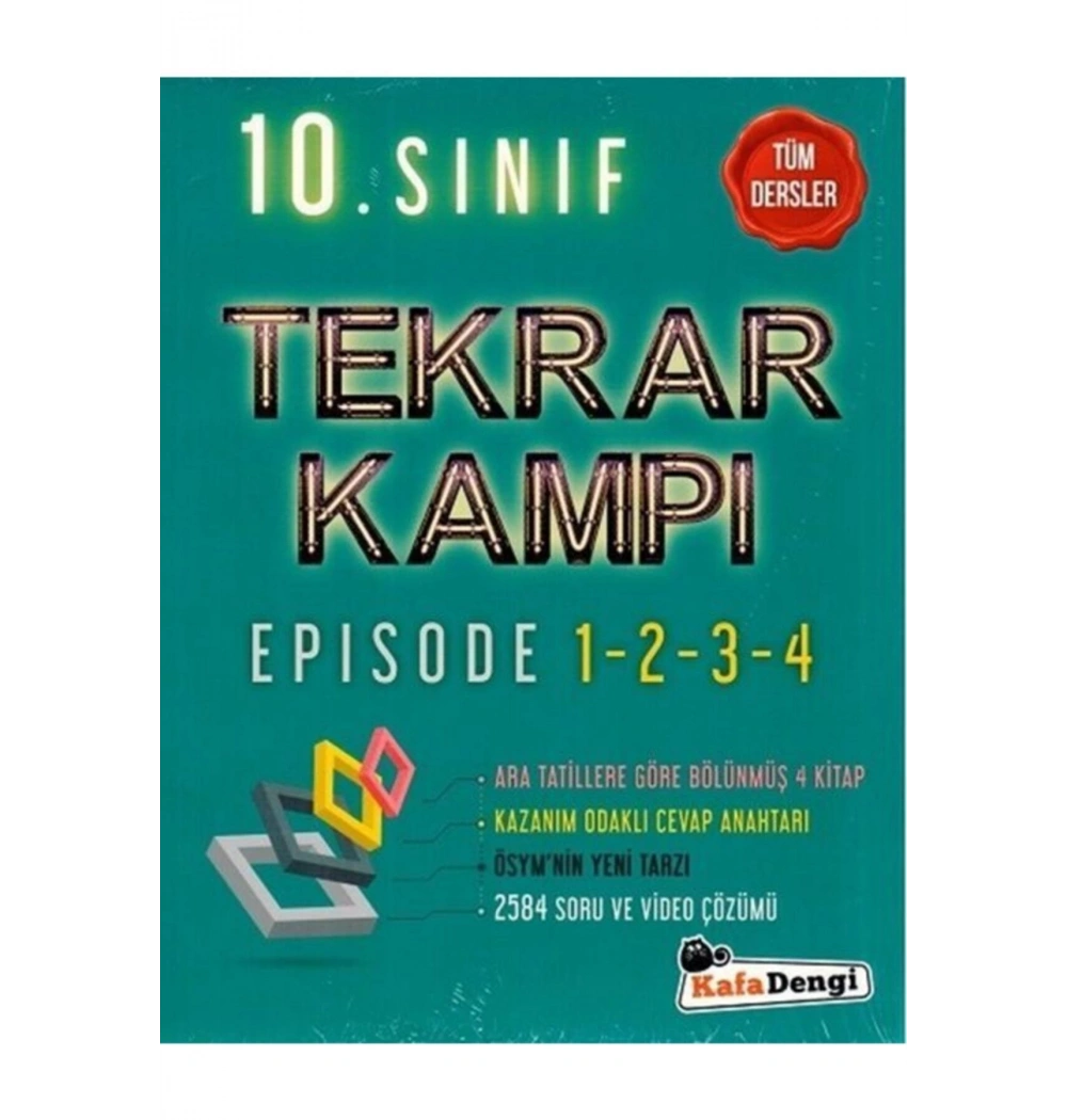 10.Sınıf Tüm Dersler Tekrar Kampı Kafa Dengi