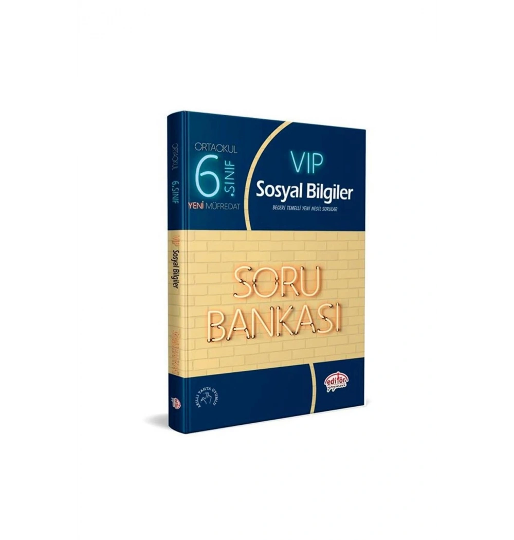 6.Sınıf Sosyal Bilgiler Soru Bankası Editör