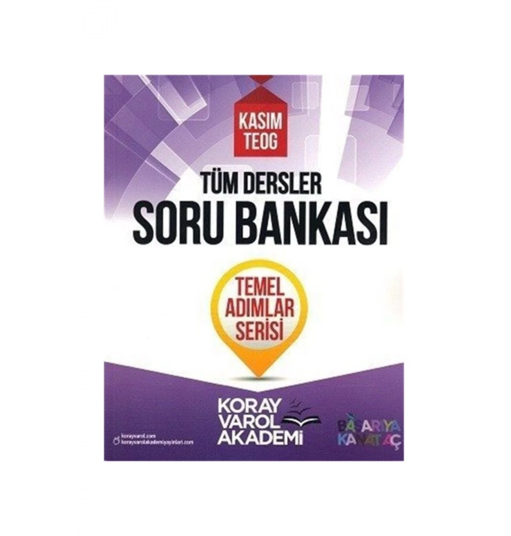 Koray 8.Sınıf Tüm Dersler Soru Bankası Temel Adımlar