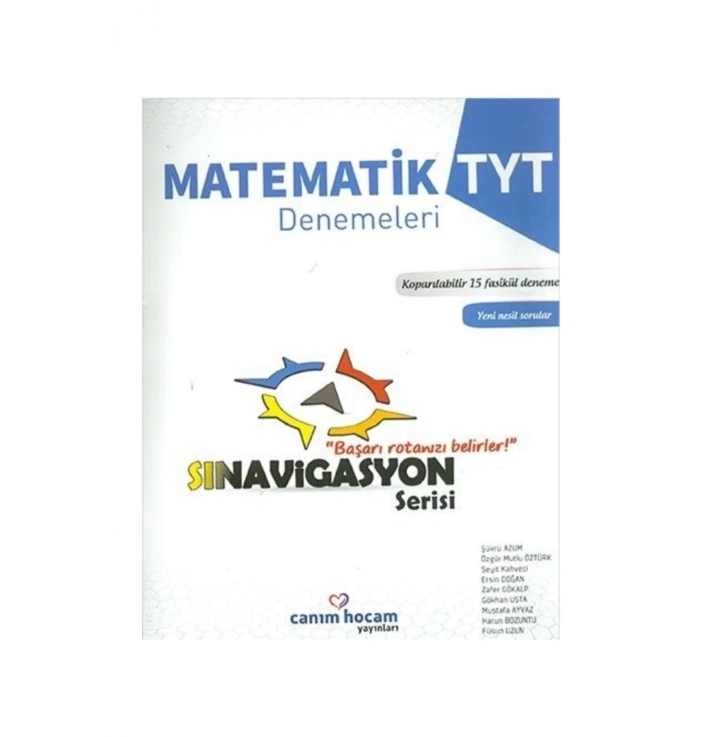Tyt Matematik Denemeleri 15 Li Sınavigasyon Serisi Canım Hocam Yayınları