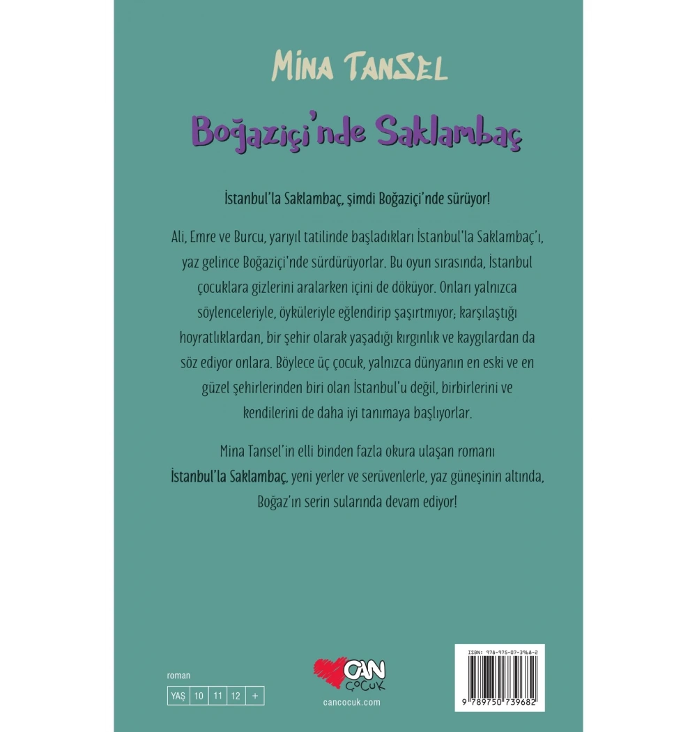 Boğaziçinde Saklambaç Mina Tansel Can Yayınları