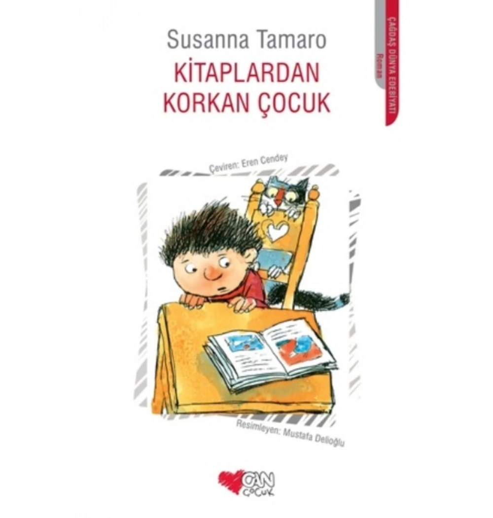 Kitaplardan Korkan Çocuk   S.Tamaro    Can Yayınları