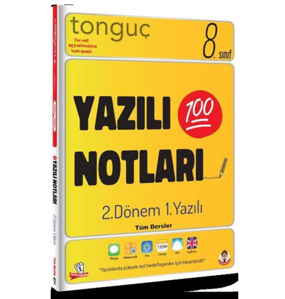 Tonguç 8.Sınıf Yazılı Notları 2.Dönem 1.Yazılı