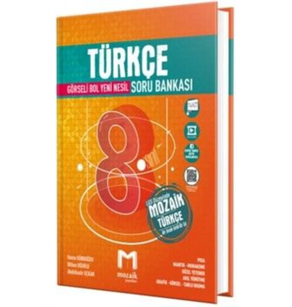 Mozaik 8.Sınıf Türkçe Beceri Temelli Yeni Nesil Soru Bankası