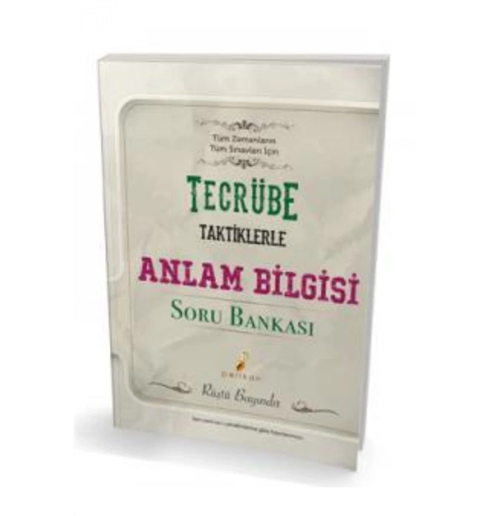 Pelikan Tecrübe Taktiklerle Anlam Bilgisi Soru Bankası