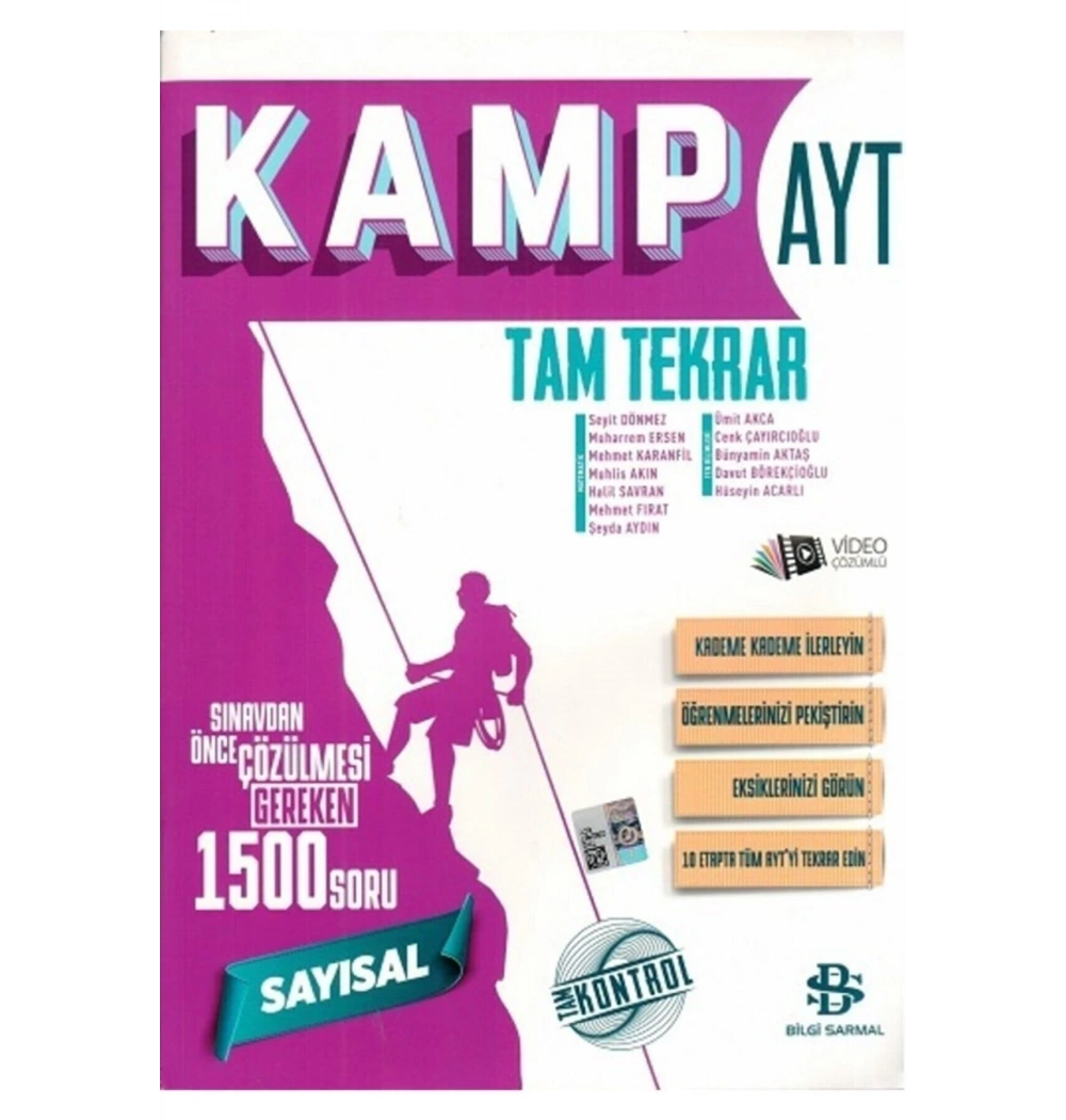 Ayt Kamp Tekrar Sayısal Soru Bankası Bilgi Sarmal
