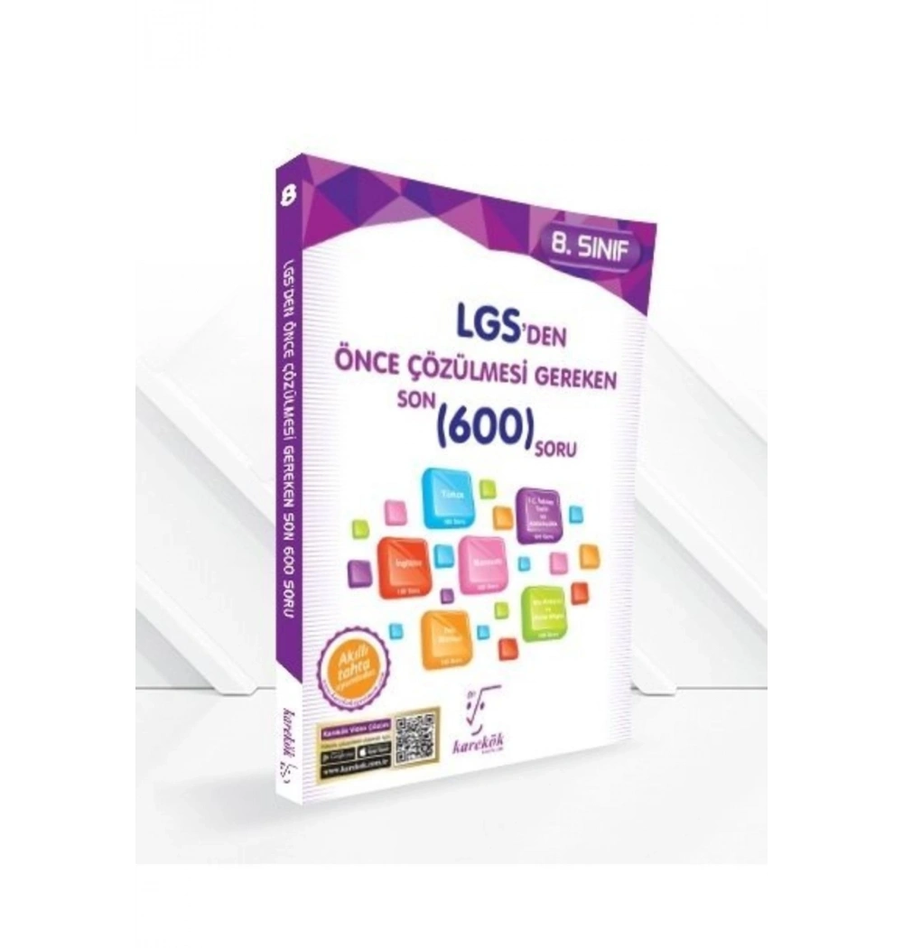 8.Sınıf Lgs Den Önce Son 600 Soru   Karekök