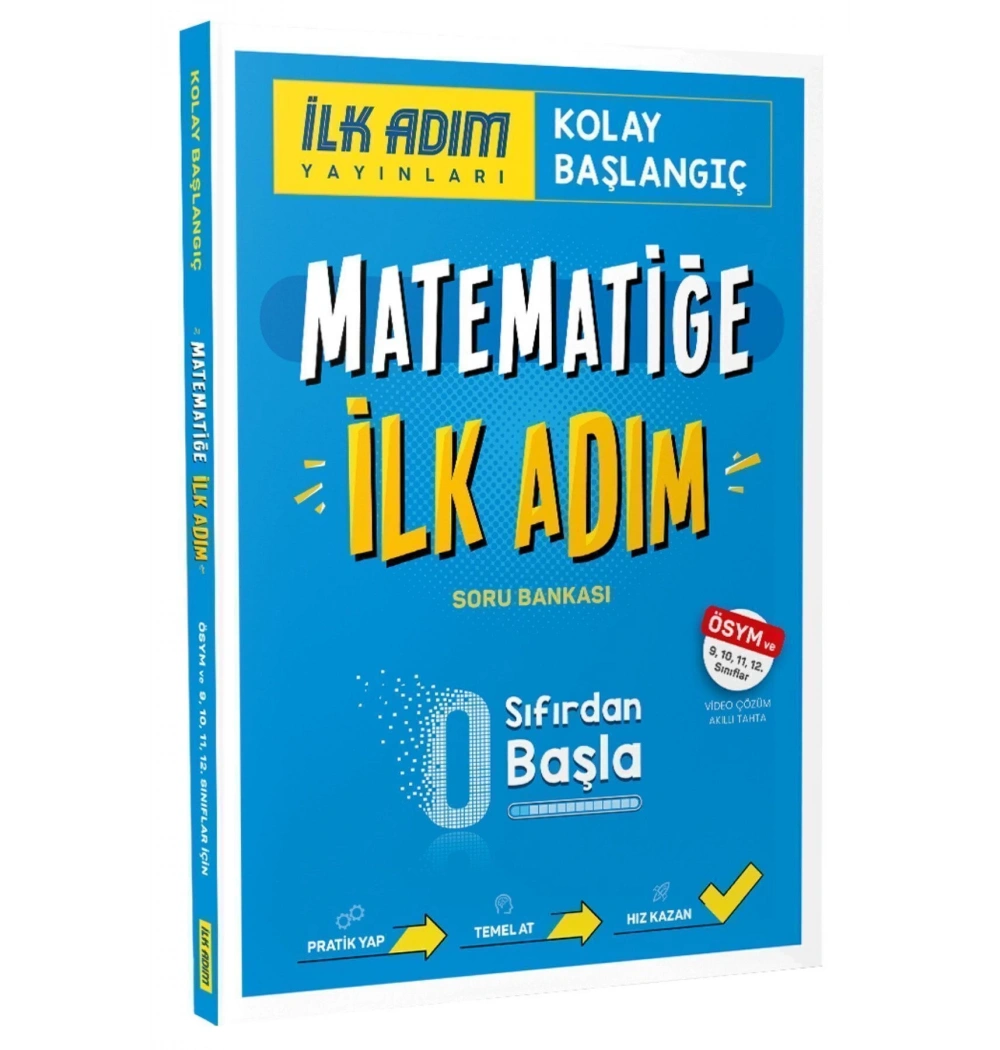 Matematiğe İlk Adım Sıfırdan Başla  İlkadım Yayınları