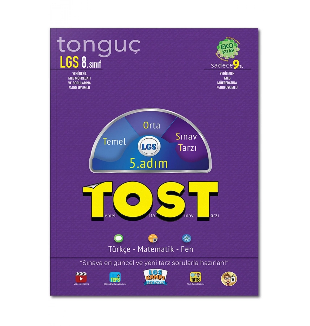 8.Sınıf Lgs Tost 5.Adım   Tonguç